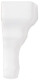 Внешний угол ADST5282 Adex Studio Angulo Exterior Cornisa Snow Cap 2,5x5