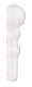 Внешний угол ADHA5073 Adex Habitat Angulo Exterior Moldura Alabaster Glossy 2x5