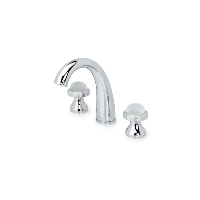 Смеситель для раковины на 3 отверстия 277-ST Boheme Satine Chrome, Хром