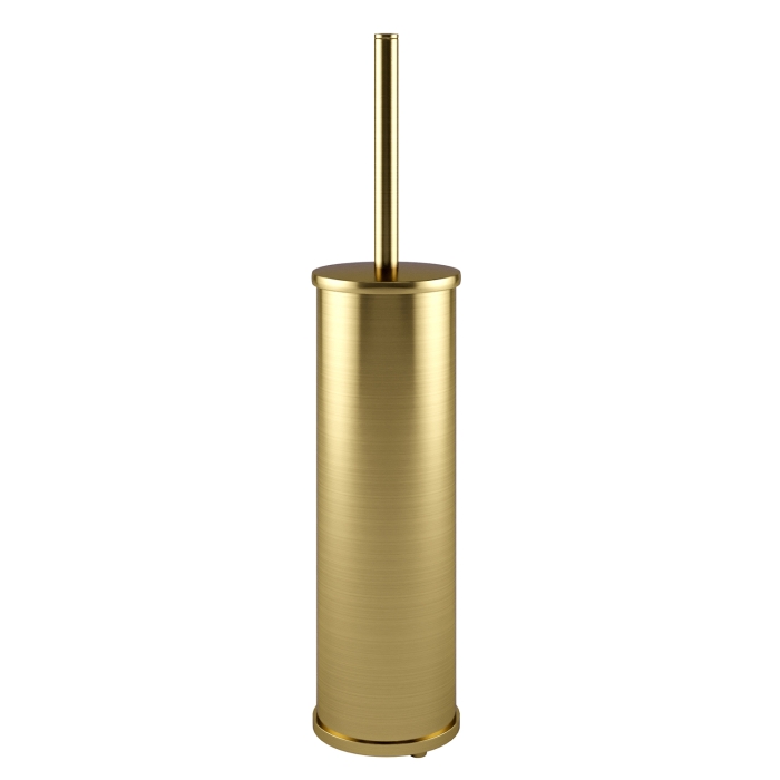 Ершик для унитаза напольный K-1027 BRUSHED GOLD  WasserKraft