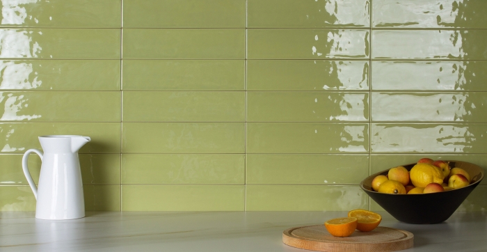 Настенная плитка 7424 Smile Tile Liguria LIME 7,5x30