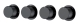 Смеситель встроенный 124-5-B.1 Boheme Stick Black, Черный, С РУЧКОЙ DIAMOND
