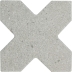 Керамогранит Equipe Elda Cross Grey 12x12