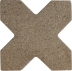 Керамогранит Equipe Elda Cross Coffee 12x12