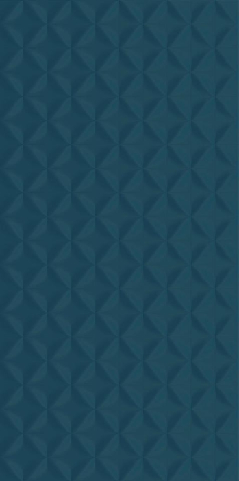 Настенная плитка Creto Pastel Waffle blue 30x60