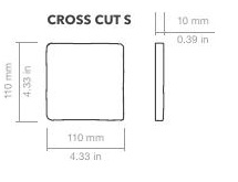 Керамогранит 136574 WOW Cross Cut S Walnut 11x11