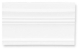 Бордюр FIN01 Ceramiche Grazia Boiserie Finale Bianco Matt. 12x20