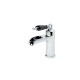 Смеситель для раковины 221-BLC Boheme Vogue Chrome, Хром/Черный, С ЧЕРНОЙ КЕРАМИЧЕСКОЙ РУЧКОЙ