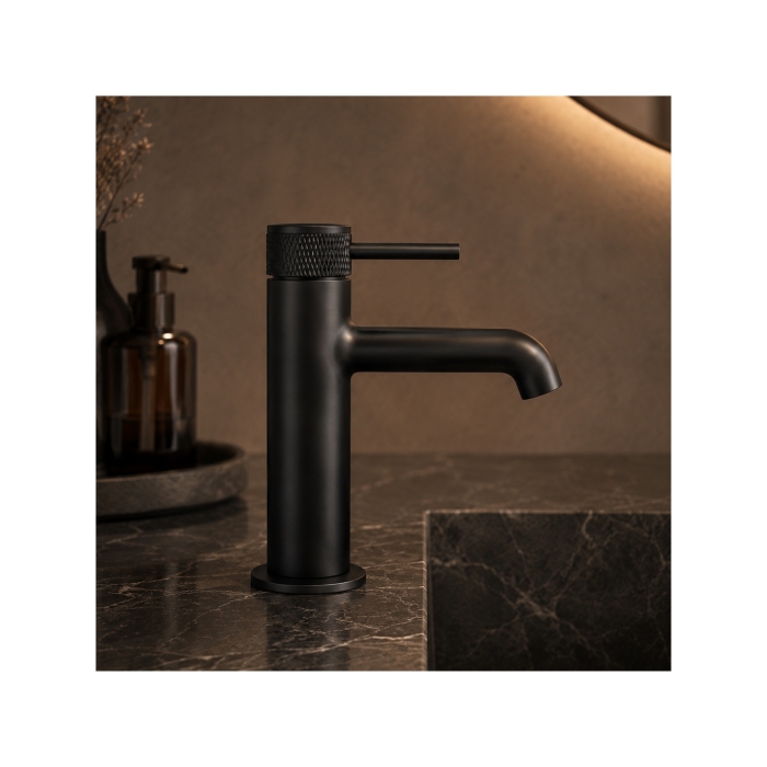 Смеситель для раковины 9803MB WasserKraft Muritz 9800, Черный Матовый