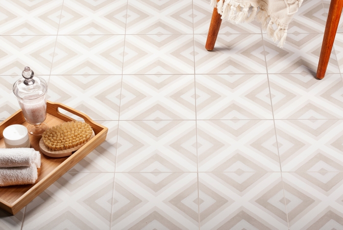 Керамогранит 6785 Smile Tile Artisan CREAM 19,8x19,8