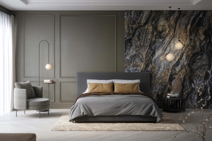 Керамогранит Porcelanosa XLight Orobico Dark 01 Polished 120х270