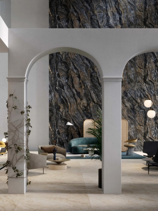 Керамогранит Porcelanosa XLight Orobico Dark 01 Polished 120х270