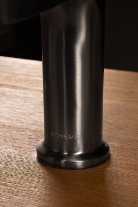 Смеситель для раковины 451-SM-GM Boheme Spectre Mini Gun Metal, Графит
