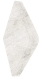 Ступень угловая Gresmanc Esquina Recto Evo White Stone 31,7x31,7x4