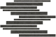 Мозаика LV10601 Living Ceramics Bera&Beren Beren Black Mureto Mosaic Natural 29,8x44