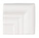 Угловая вставка ADHA5091 Adex Habitat Angulo Marco Moldura Alabaster Matte 5x5