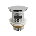 Донный клапан с переливом CN2000CHx Ceramica Nova, Хром