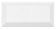 Керамическая плитка ADMO2008 Adex Modernista Biselado PB C/C Blanco 7,5x15