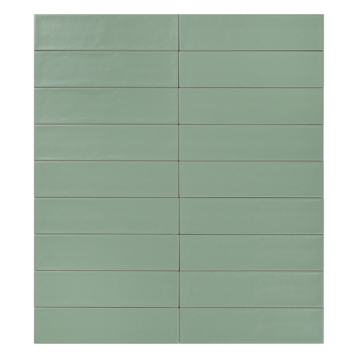 Настенная плитка 7472 Smile Tile Fabia SAGE 7,5x30