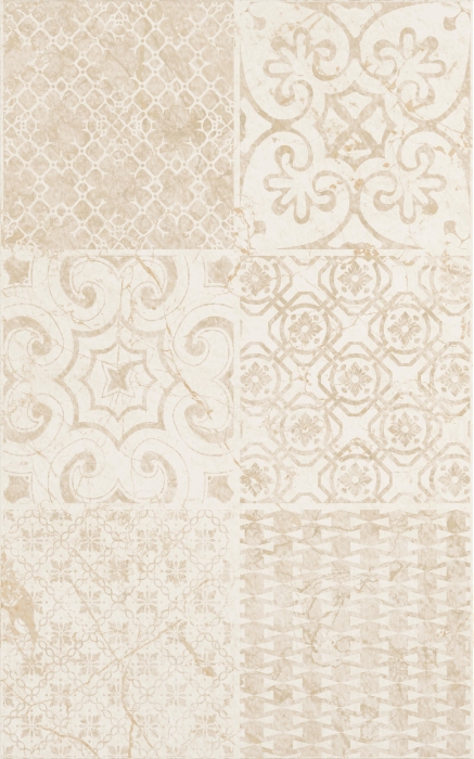 Настенная плитка Creto Eva Wiener Бежевый 25x40