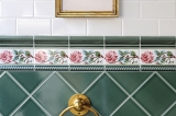 Бордюр ADMO5223 Adex Modernista Cornisa Clasica C/C Verde Oscuro 3,5x15