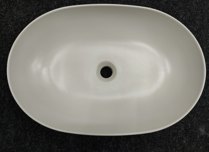 Раковина накладная 534359 Kerasan Nolita 60x40, Grigio matt