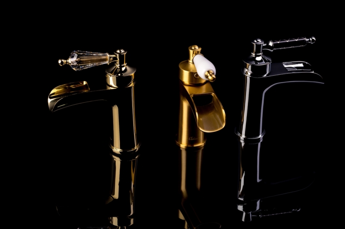 Смеситель для раковины 211 Boheme Vogue Gold, Золото