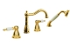Смеситель на борт ванны 395 Boheme Tradizionale Gold, Золото