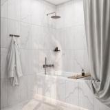 Смеситель встроенный A1451.273.274.097.121.275.100.276 WasserKraft Spree 1400, Никель, С ВНУТРЕННЕЙ ЧАСТЬЮ, С ВЕРХНИМ ДУШЕМ, С ДУШЕВЫМ НАБОРОМ