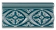 Декор ADMO4003 Adex Modernista Relieve Bizantino C/C Gris Azulado 7,5x15