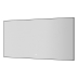 Зеркало 543-140-GM Boheme Modern 140x70 см, с металлической рамой, Gun Metal, С ПОДСВЕТКОЙ, СЕНСОРОМ И АНТИЗАПОТЕВАНИЕМ