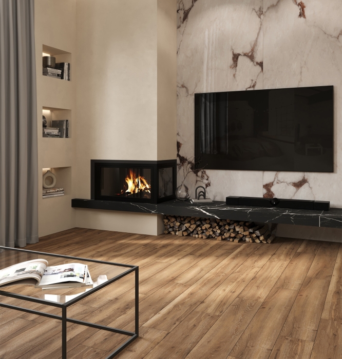 Керамогранит 7997 Starowood Sherwood Choco Carving 20x120