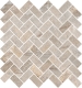 Мозаика 620110000215 Italon Stellaris Elegant Silver Mosaico Cross Натуральный 31,5x29,7