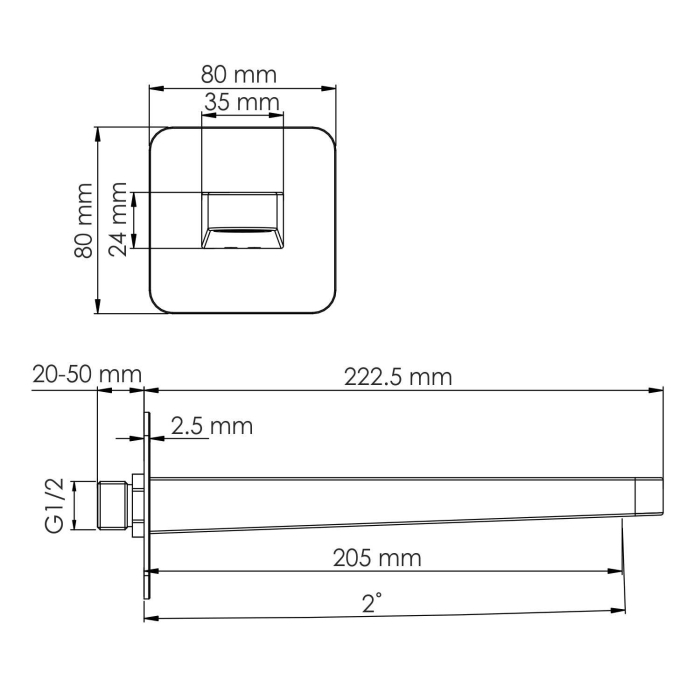 Смеситель встроенный A5251.299.301.302.242.217 WasserKraft Fulda 5200, Черный Матовый, С ВНУТРЕННЕЙ ЧАСТЬЮ, С ДУШЕВЫМ НАБОРОМ