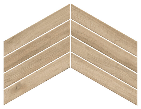 Керамогранит Atlas Concorde Russia Fusion Oak Natural Chevron 7,5x40