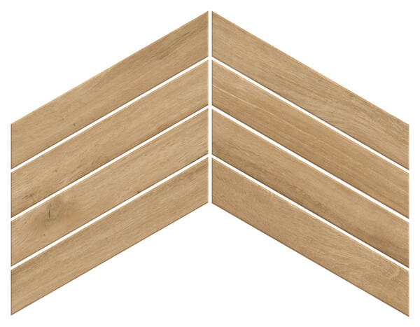 Керамогранит Atlas Concorde Russia Fusion Oak Golden Chevron 7,5x40