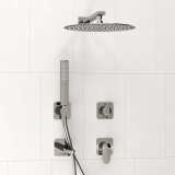 Смеситель встроенный A3151.269.270.090.116.271.087.103 WasserKraft Weida 3100, Хром, С ВНУТРЕННЕЙ ЧАСТЬЮ, С ВЕРХНИМ ДУШЕМ, С ДУШЕВЫМ НАБОРОМ