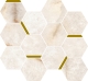 Мозаика 620110000223 Italon Stellaris Crystal Pure Mosaico Chic Натуральный 28,3x32,8