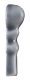 Внешний угол ADHA5075 Adex Habitat Angulo Exterior Moldura Graphite Glossy 2x5