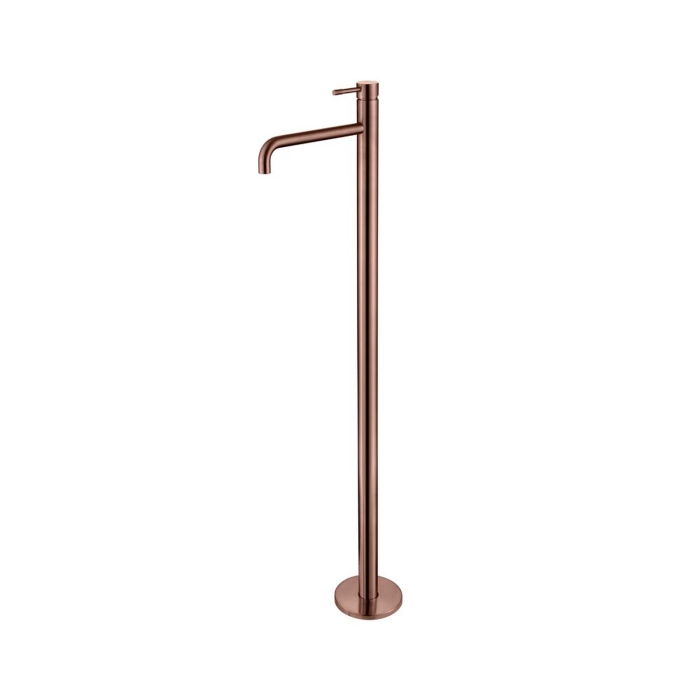 Смеситель для раковины напольный 107-CB Boheme Uno Copper Brushed, Медь Брашированная
