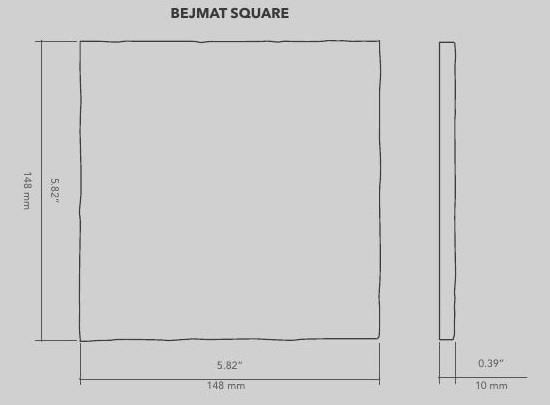 Керамогранит 121740 WOW Bejmat Square Tan Matt 15x15