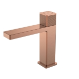 Смеситель для раковины автоматический 159-CB Boheme Quad Copper Brushed, Медь Брашированная