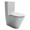 Унитаз напольный CN1802 Ceramica Nova Highlight, Белый, С КРЫШКОЙ