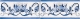 Бордюр ADMO3033 Adex Modernista Cenefa Benidoleig PB Azul C/C B 7,5x15
