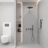 Смеситель встроенный A3151.269.270.090.116.271.087.103 WasserKraft Weida 3100, Хром, С ВНУТРЕННЕЙ ЧАСТЬЮ, С ВЕРХНИМ ДУШЕМ, С ДУШЕВЫМ НАБОРОМ