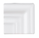 Угловая вставка ADHA5079 Adex Habitat Angulo Marco Moldura Alabaster Glossy 5x5