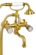 Смеситель для ванны 313-Royal/CRST Boheme Royal Cristal Bronze, Бронза, С КРИСТАЛЬНЫМИ РУЧКАМИ
