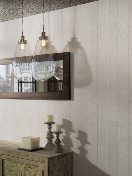 Настенная плитка Porcelanosa Bottega White Spiga 45x120