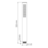 Смеситель встроенный A5251.299.301.302.242.217 WasserKraft Fulda 5200, Черный Матовый, С ВНУТРЕННЕЙ ЧАСТЬЮ, С ДУШЕВЫМ НАБОРОМ