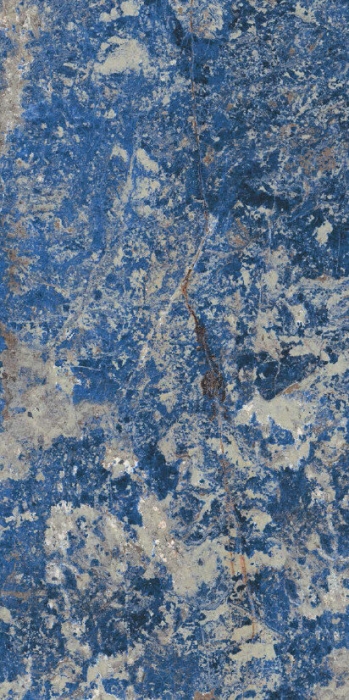 Керамогранит Rex Ceramiche Les Bijoux Sodalite Bleu Glossy 6mm 120x240